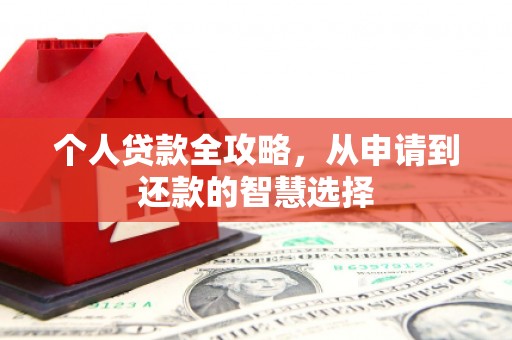 徐汇个人贷款全攻略，从申请到还款的智慧选择