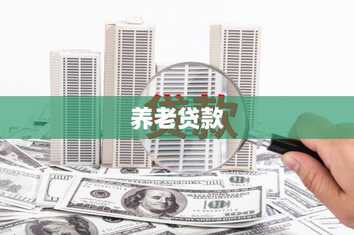 西和养老贷款
