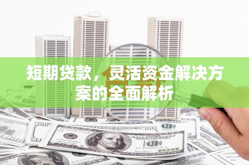 雁江短期贷款，灵活资金解决方案的全面解析