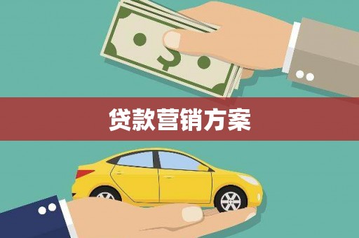 汉源贷款营销方案