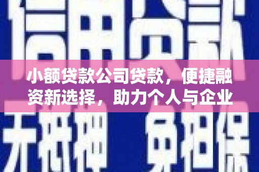 乌当小额贷款公司贷款，便捷融资新选择，助力个人与企业成长