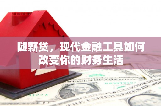 施秉随薪贷，现代金融工具如何改变你的财务生活