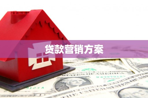 旌阳贷款营销方案