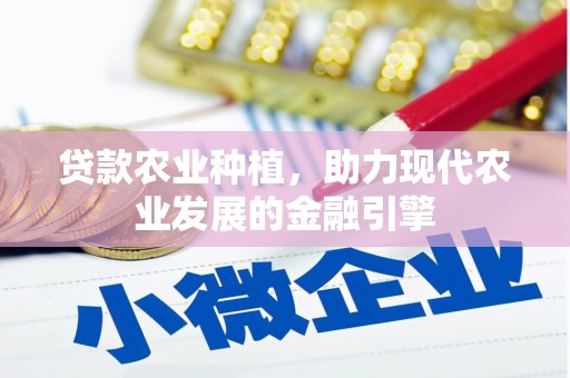 汉川贷款农业种植，助力现代农业发展的金融引擎