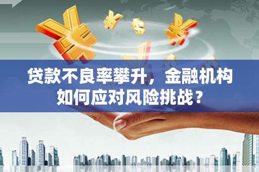 北竿贷款不良率攀升，金融机构如何应对风险挑战？