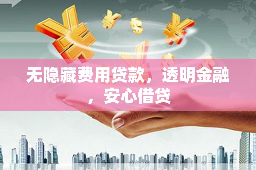 阳西无隐藏费用贷款，透明金融，安心借贷