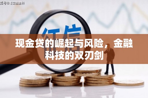 宽甸现金贷的崛起与风险，金融科技的双刃剑