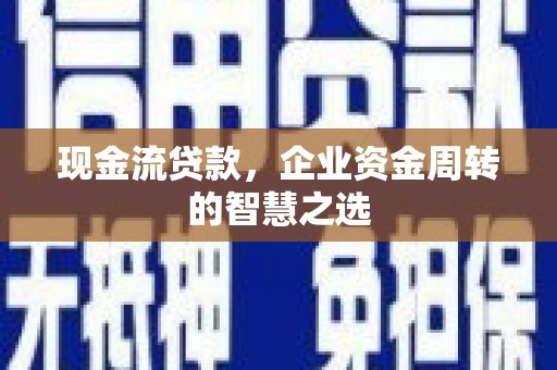 旬邑现金流贷款，企业资金周转的智慧之选