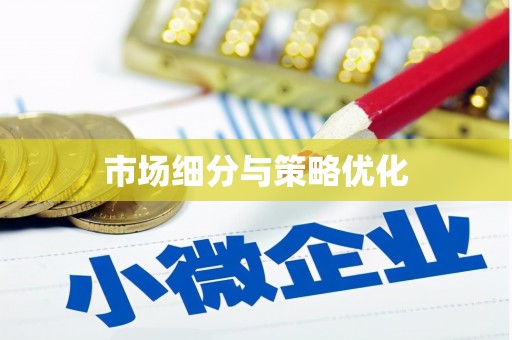 善化市场细分与策略优化
